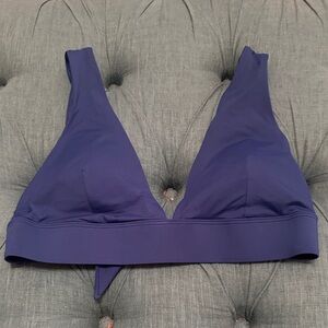 Stylish Blue Bikini Top